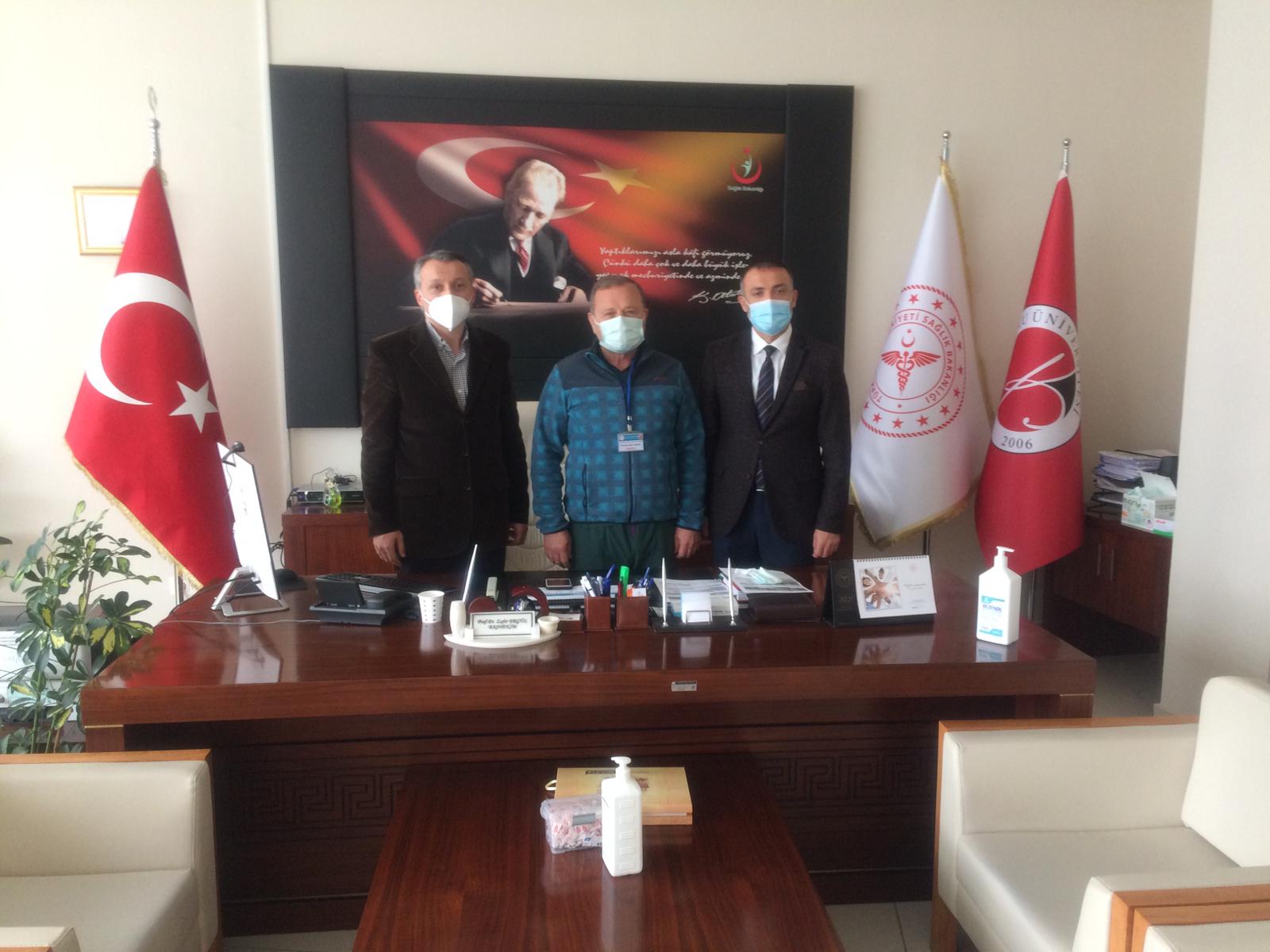 Özel Anadolu'dan KEAH'a ziyaret: Hastane kardeşliği