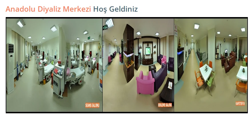 Diyaliz merkezi seans salonu