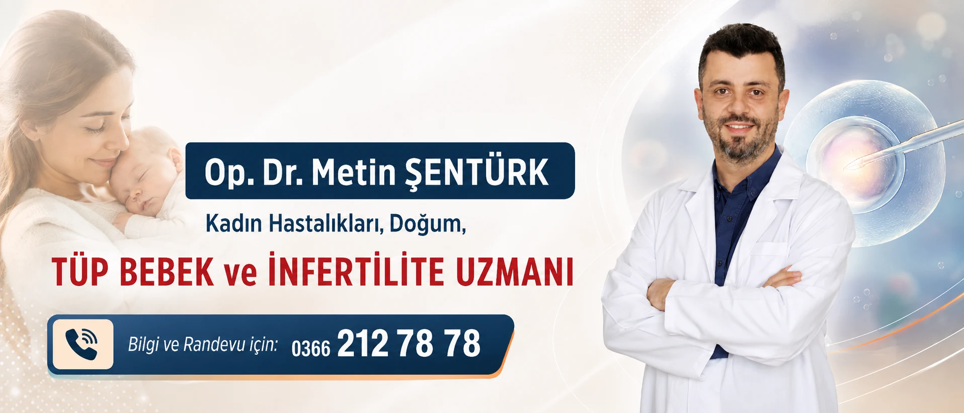 Op. Dr. Metin Şentürk – Tüp Bebek ve İnfertilite Uzmanı