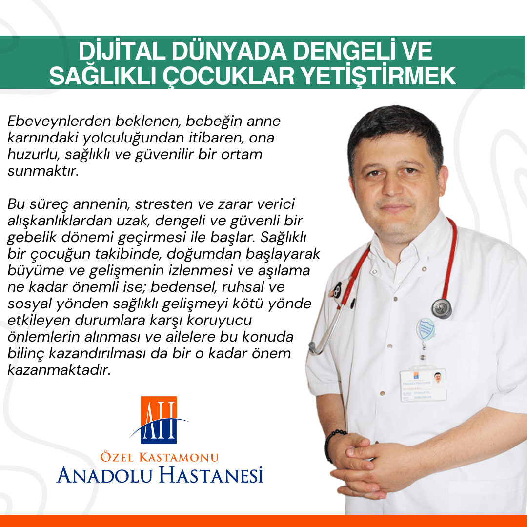 Dijital Dünyada Dengeli ve Sağlıklı Çocuklar Yetiştirmek